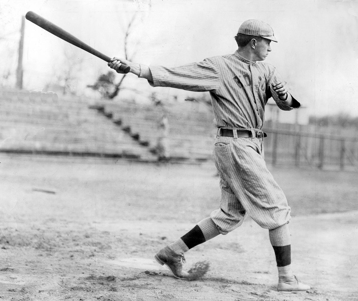 Harry Hooper bats for Boston